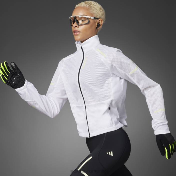 Adidas reflectă noaptea x-city running cover-up white femei alb 2JBN16718