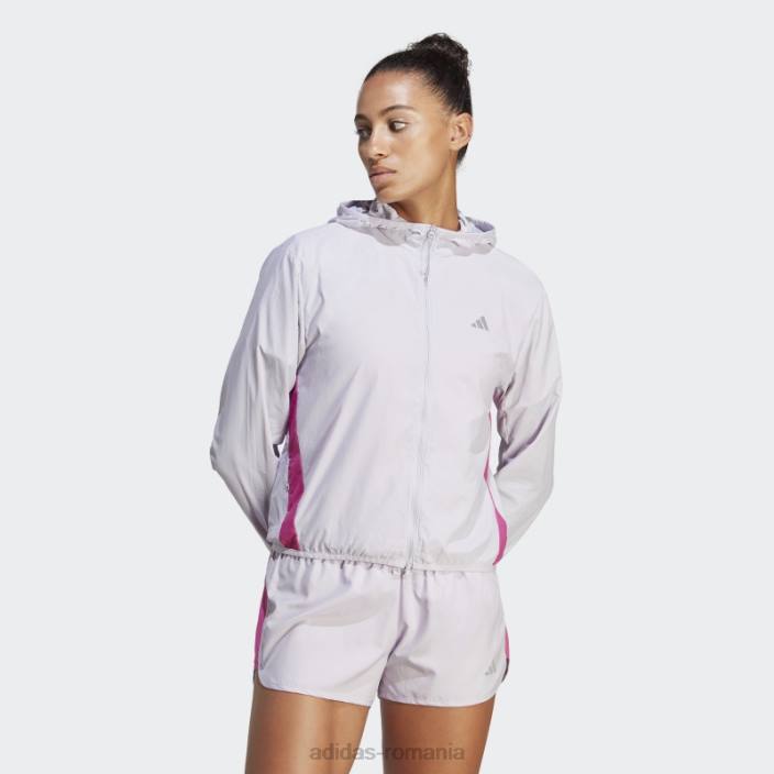 Adidas run it windbreaker silver Dawn adidas femei zori argintii 2JBN16944