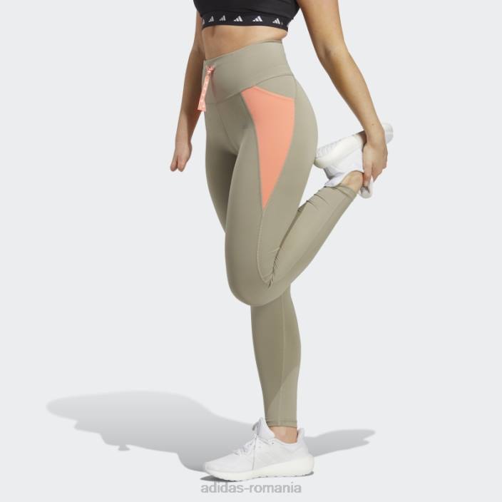 Adidas running essentials 7/8 jambiere argintiu pietriș femei pietricica de argint 2JBN9283