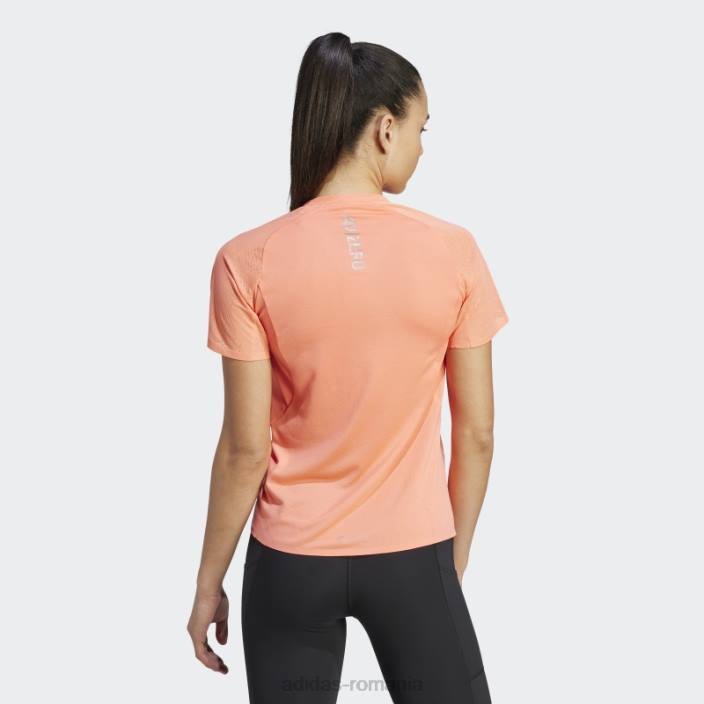 Adidas tricou de alergare coral adizero femei coral 2JBN17464