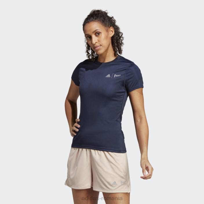 Adidas tricou de alergare ink hot x parley femei cerneală 2JBN16926