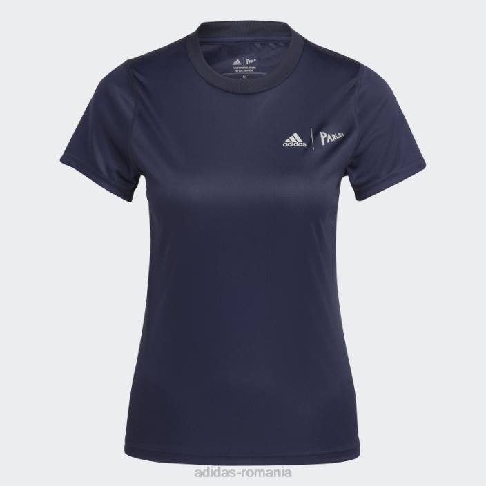 Adidas tricou de alergare ink hot x parley femei cerneală 2JBN16926