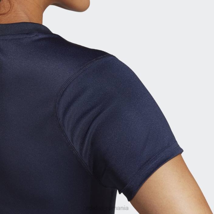Adidas tricou de alergare ink hot x parley femei cerneală 2JBN16926