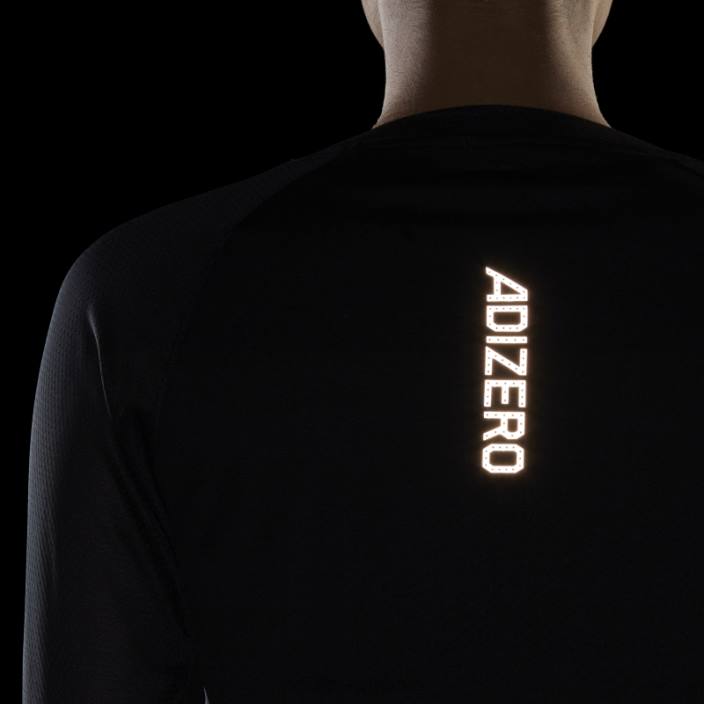 Adidas tricou de alergare parley adizero cu mânecă lungă, negru femei negru 2JBN10531
