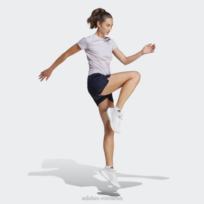 Adidas tricou de alergare x parley zori argintii fierbinți femei zori argintii 2JBN17392