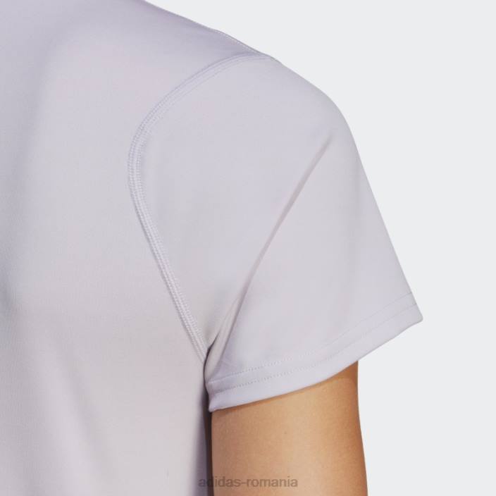 Adidas tricou de alergare x parley zori argintii fierbinți femei zori argintii 2JBN17392
