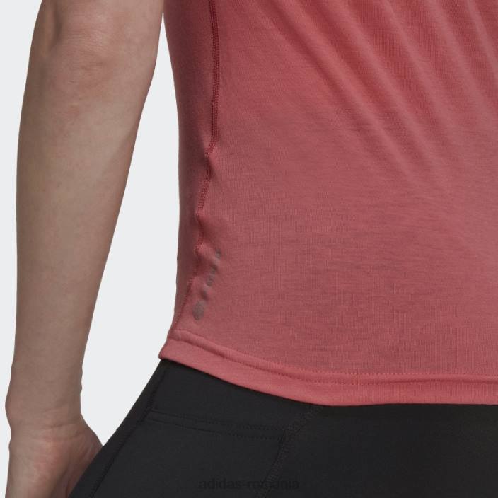 Adidas tricou roșu de alergare x-city adidas femei roșu 2JBN10677