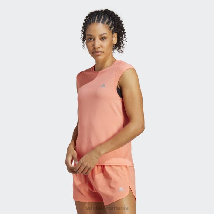 Adidas x-city running heat.rdy tee coral femei coral 2JBN9632