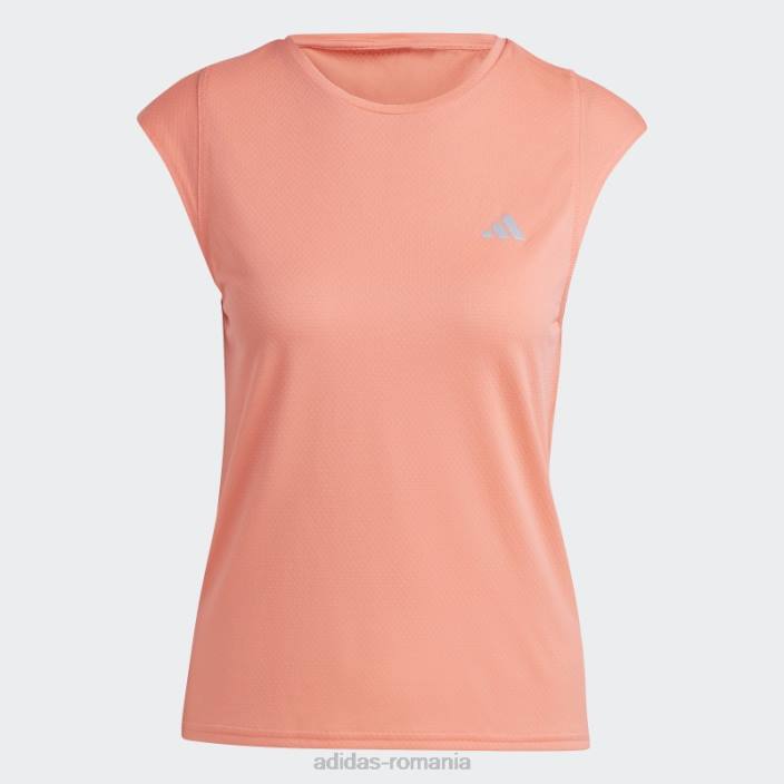 Adidas x-city running heat.rdy tee coral femei coral 2JBN9632