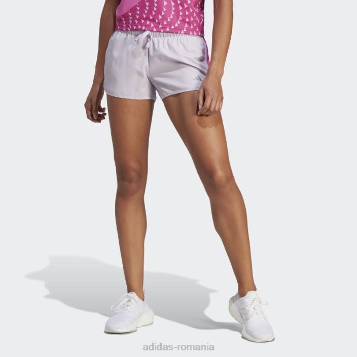 Adidas zori argintii alerga-l pantaloni scurți femei zori argintii 2JBN2429