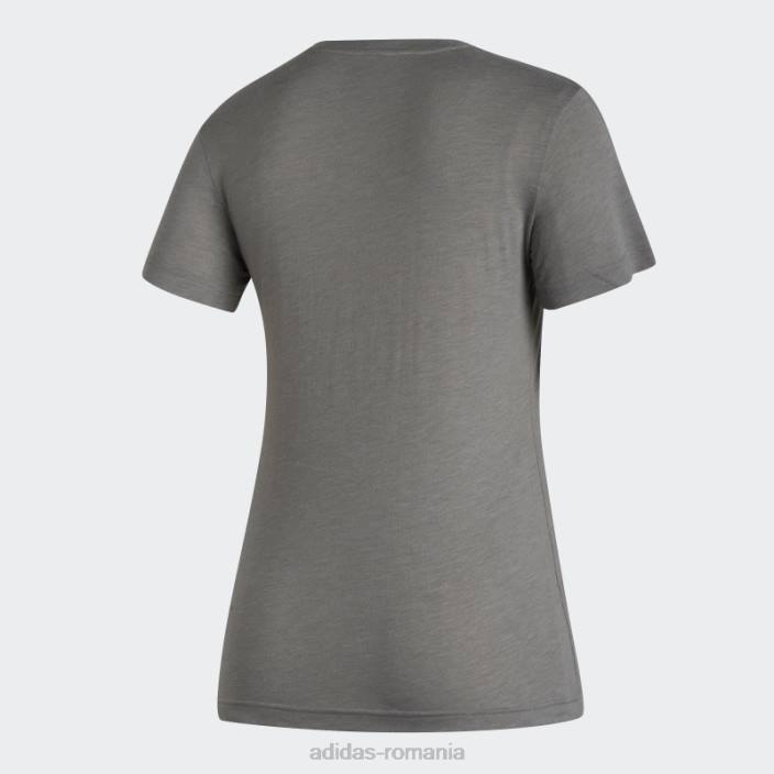 Adidas Core Heather Flames blend tee femei miez heather/multi 2JBN9100