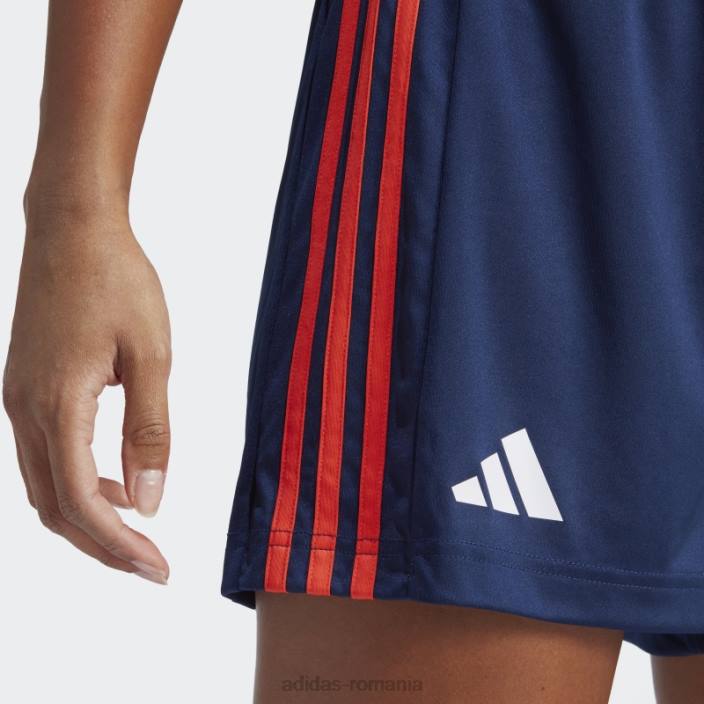 Adidas pantaloni scurți de handbal franceză bleumarin femei albastru marin 2JBN16757