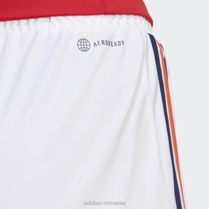 Adidas pantaloni scurți de handbal francia alb adidas femei alb 2JBN17139