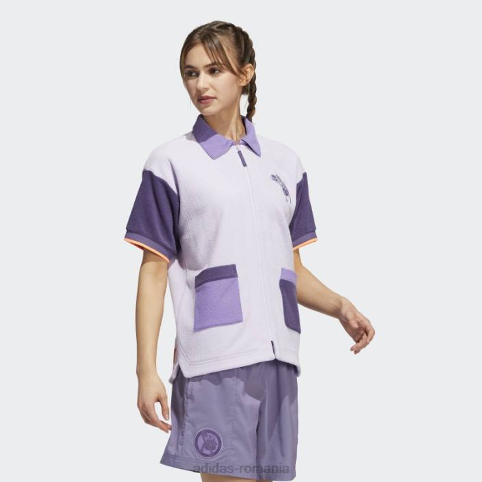 Adidas cămașă de tir în orașul york hoop tint violet femei tentă violet 2JBN10745
