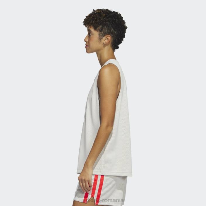 Adidas maiou din jerseu select din aluminiu femei aluminiu/alb 2JBN9959