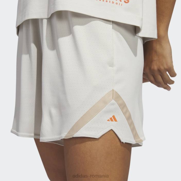 Adidas pantaloni scurți de baschet select din aluminiu femei aluminiu 2JBN9935