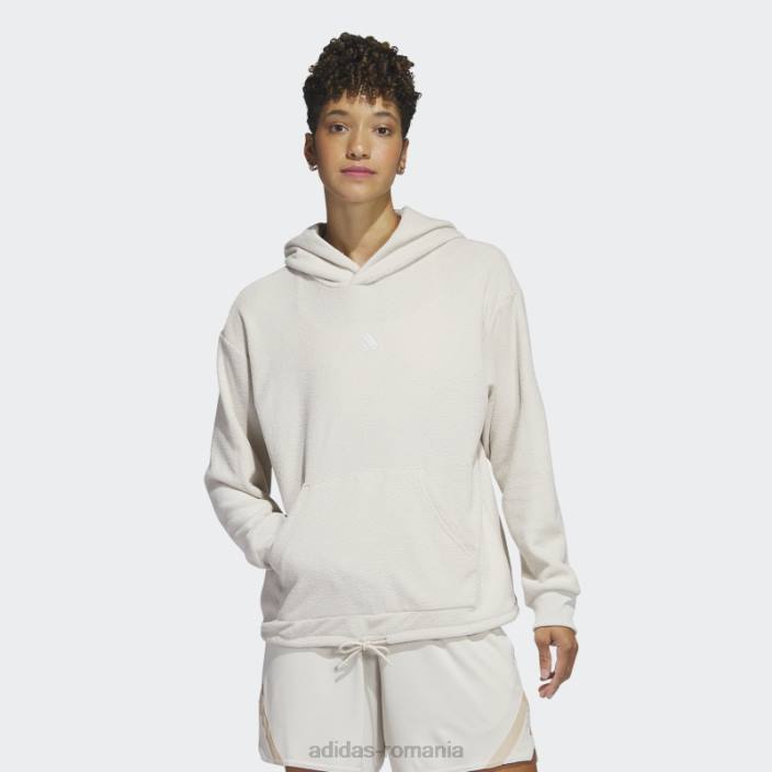 Adidas select crop hoodie aluminiu adidas femei aluminiu 2JBN9912