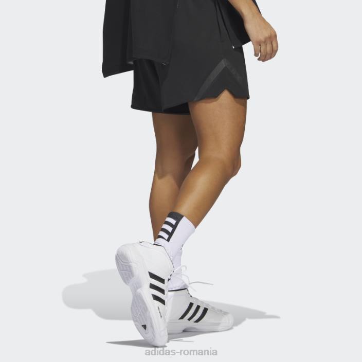 Adidas selectați pantaloni scurți de baschet negru adidas femei negru 2JBN9816