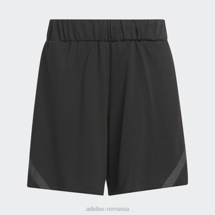 Adidas selectați pantaloni scurți de baschet negru adidas femei negru 2JBN9816