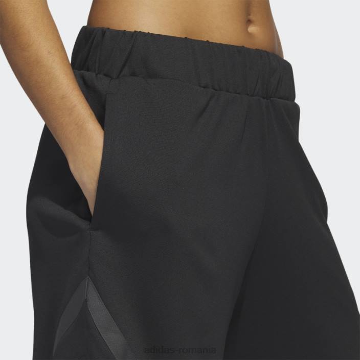 Adidas selectați pantaloni scurți de baschet negru adidas femei negru 2JBN9816