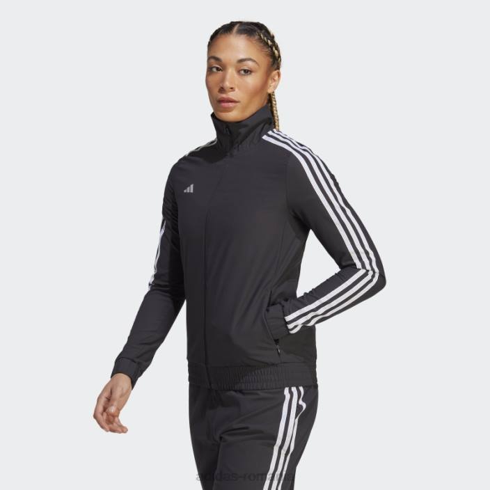 Adidas jacheta de ciclism trackstand neagră femei negru 2JBN17119
