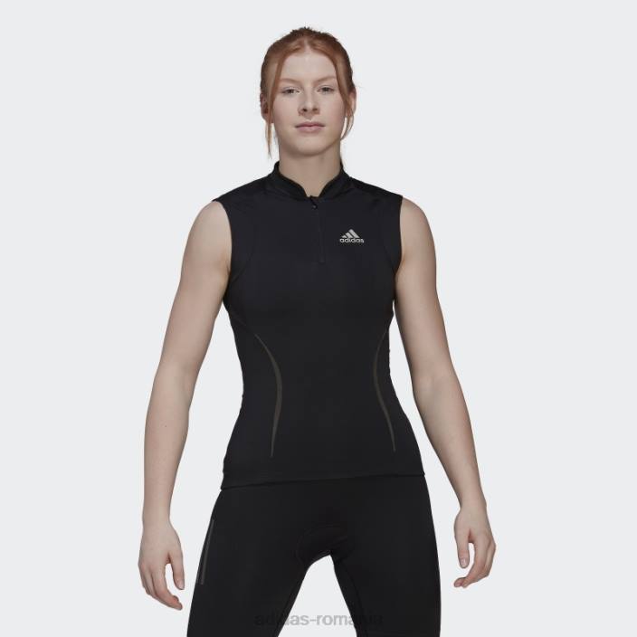 Adidas negru, bluza de ciclism fără mâneci adidas femei negru 2JBN2709