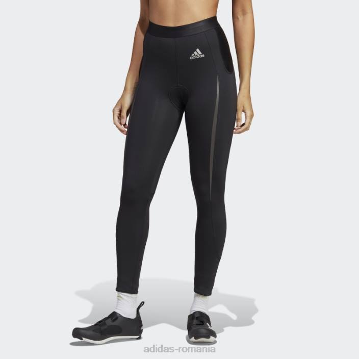 Adidas negru jambierele de ciclism indoor femei negru 2JBN17273