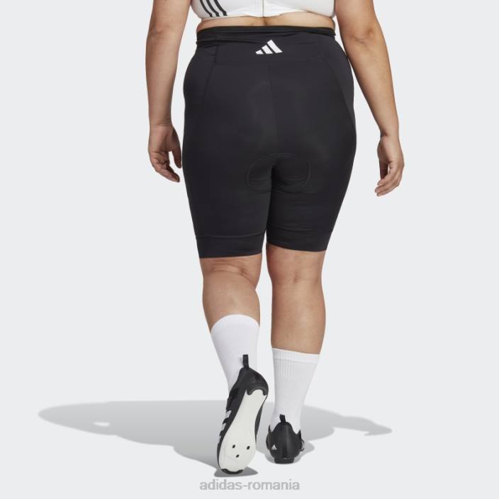Adidas negru pantalonii scurți căptușiți pentru ciclism (plus mărime) adidas femei negru 2JBN16983