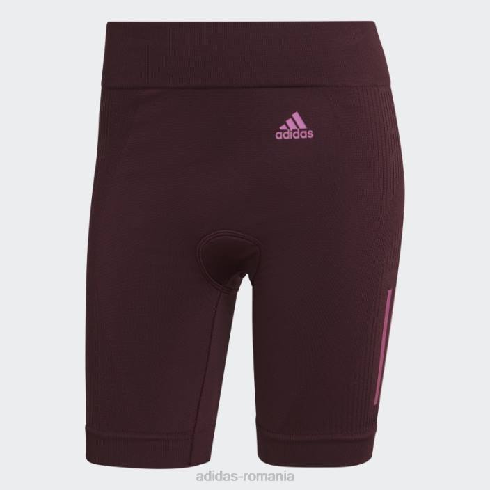Adidas pantaloni scurți maro pentru ciclism indoor femei maro 2JBN2710