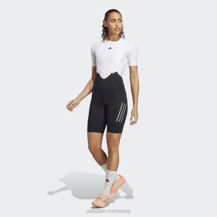 Adidas pantaloni scurți pentru ciclism căptușiți de modă neagră femei negru 2JBN2366