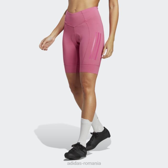 Adidas pantalonii scurți căptușiți pentru ciclism fucsia adidas femei fucsie 2JBN17022