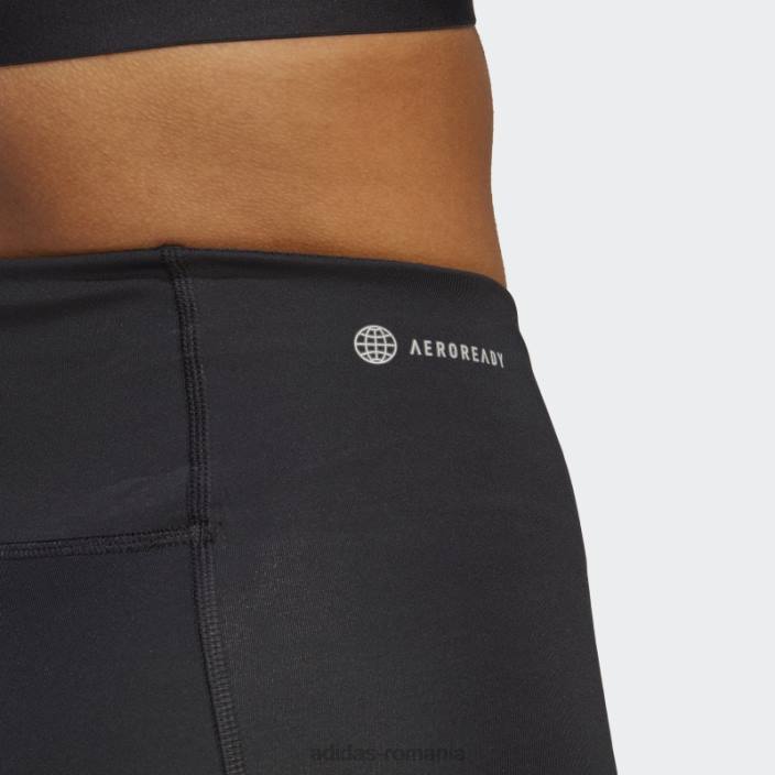 Adidas pantalonii scurți căptușiți pentru ciclism negri femei negru 2JBN17005