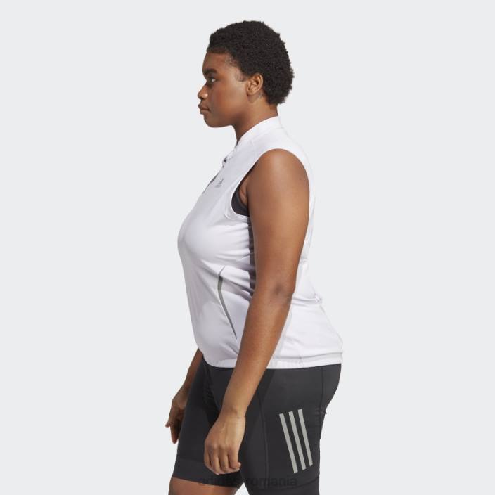 Adidas topul de ciclism fără mâneci (plus mărime) argintiu zori femei zori argintii 2JBN17408