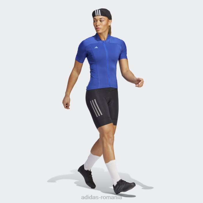 Adidas tricoul de ciclism cu mânecă scurtă albastru femei albastru 2JBN17290