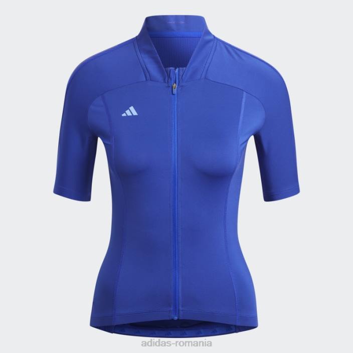 Adidas tricoul de ciclism cu mânecă scurtă albastru femei albastru 2JBN17290