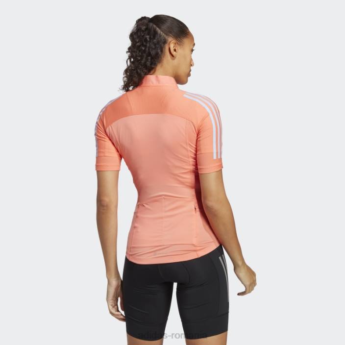 Adidas tricoul de ciclism cu mânecă scurtă coral femei coral 2JBN9731