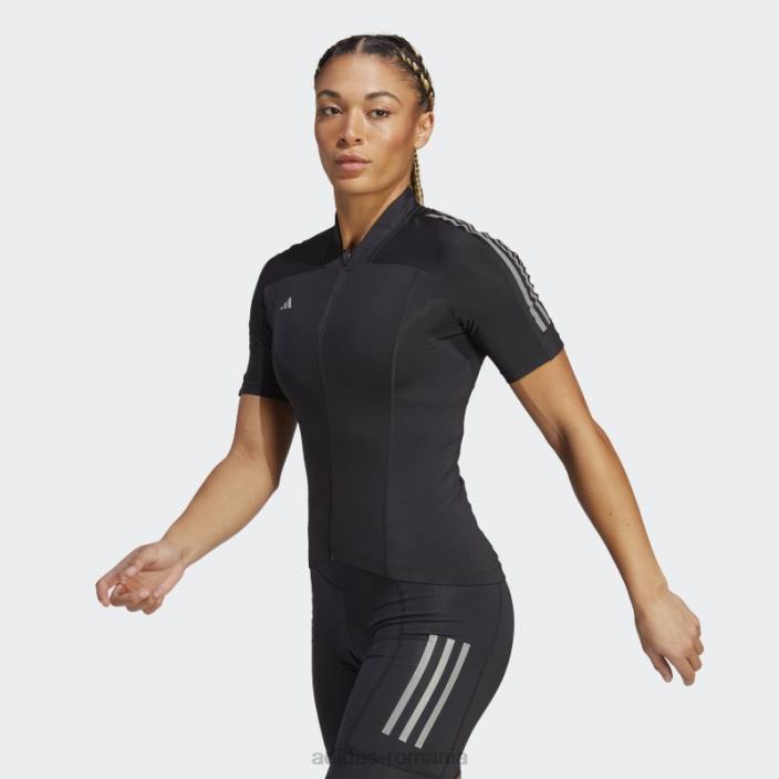Adidas tricoul negru pentru ciclism cu mânecă scurtă adidas femei negru 2JBN2373