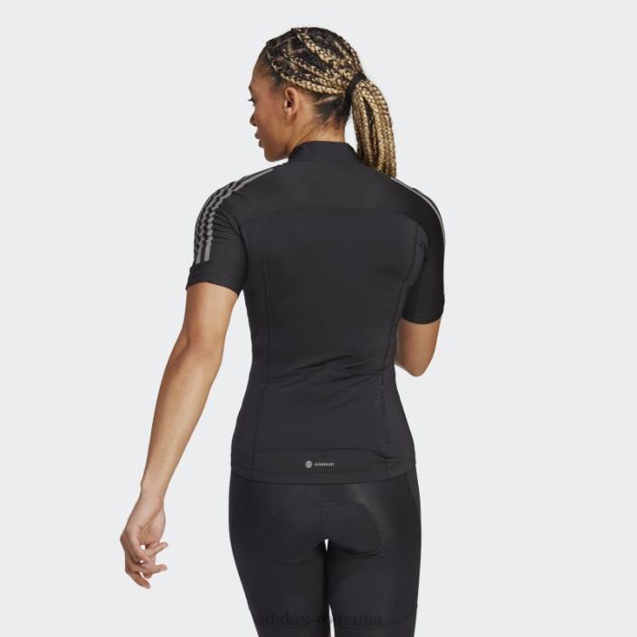 Adidas tricoul negru pentru ciclism cu mânecă scurtă adidas femei negru 2JBN2373