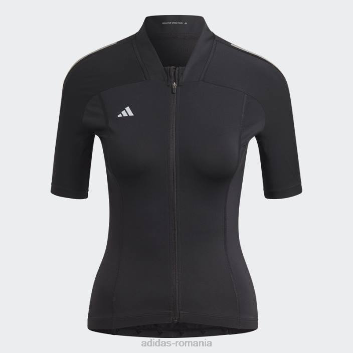 Adidas tricoul negru pentru ciclism cu mânecă scurtă adidas femei negru 2JBN2373