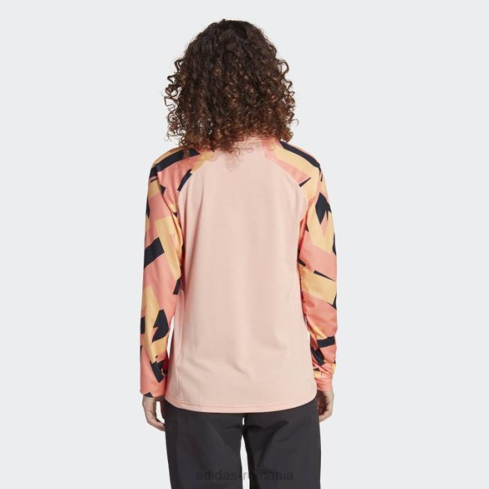 Adidas top cu mâneci lungi coral five ten trailx femei coral 2JBN17105