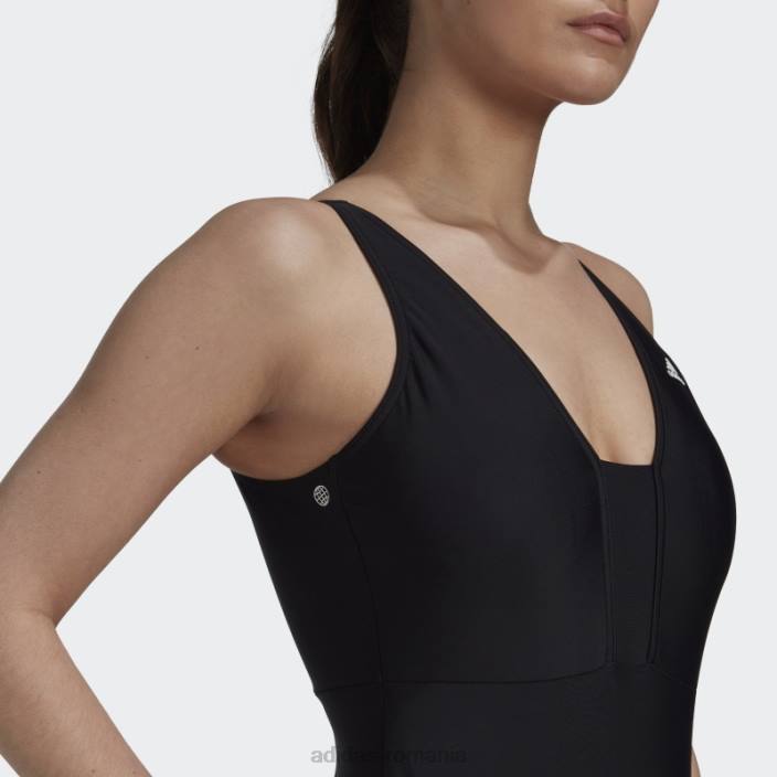 Adidas Costum de baie iconisea 3 dungi negru adidas femei negru 2JBN16644