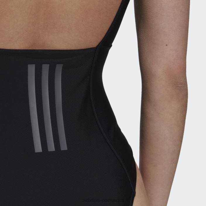 Adidas Costum de baie iconisea 3 dungi negru adidas femei negru 2JBN16644
