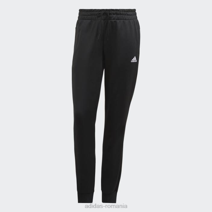 Adidas Trening negru cu logo French Terry femei alb negru 2JBN16384
