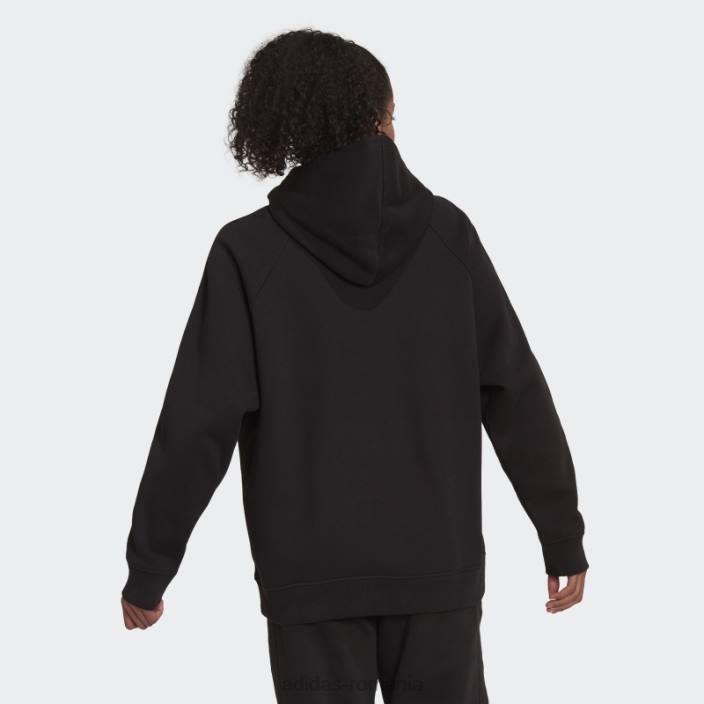 Adidas all szn fleece boyfriend hanorac negru femei negru 2JBN9013