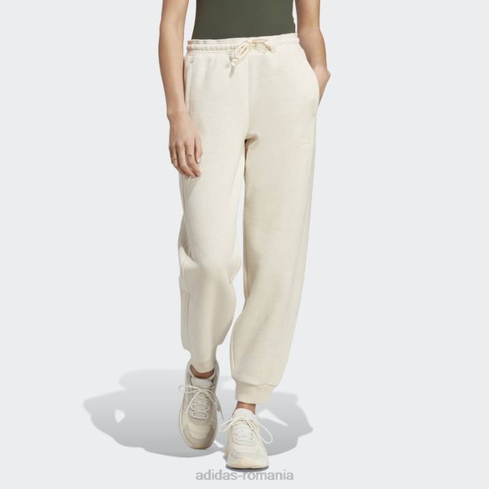 Adidas all szn fleece pantaloni ecru tint mel adidas femei ecru tint mel 2JBN9780