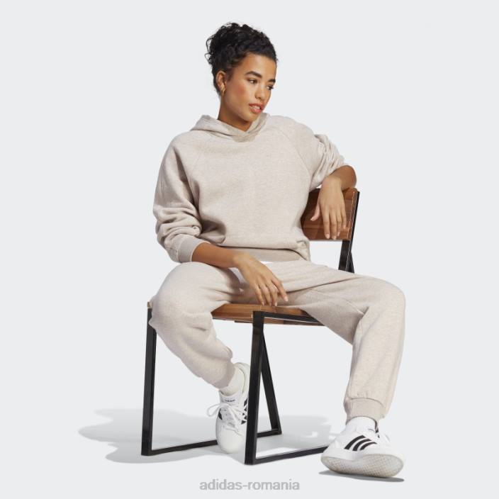 Adidas all szn fleece pantaloni taupe mel fashion femei taupe mel 2JBN9655