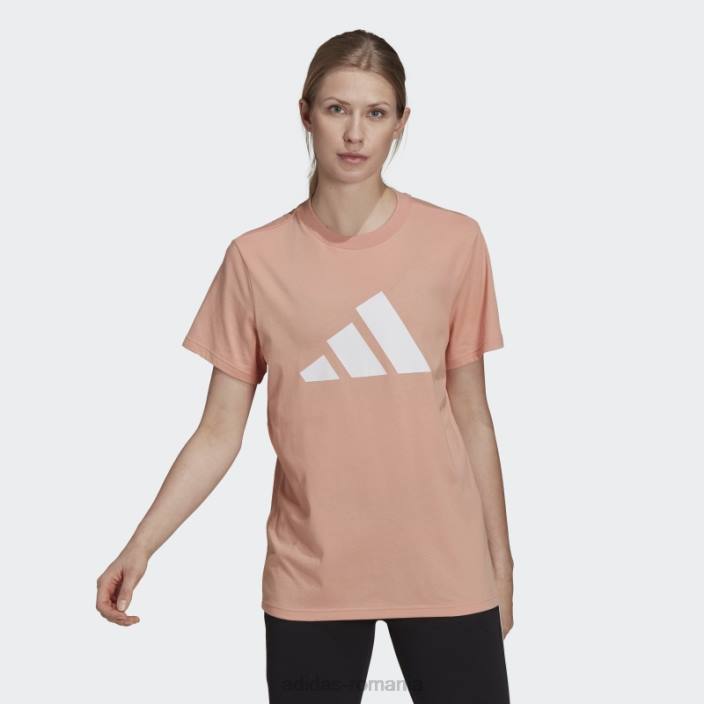 Adidas blush ambiental future icons logo graphic tee fashion femei fard ambiental 2JBN10390