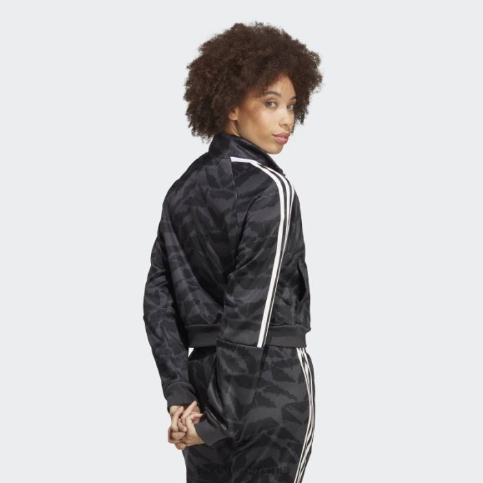 Adidas carbon tiro costum până lifestyle jachetă adidas femei carbon/negru/alb 2JBN9591
