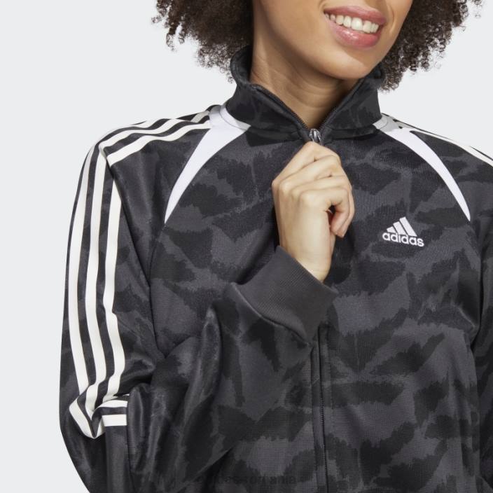 Adidas carbon tiro costum până lifestyle jachetă adidas femei carbon/negru/alb 2JBN9591