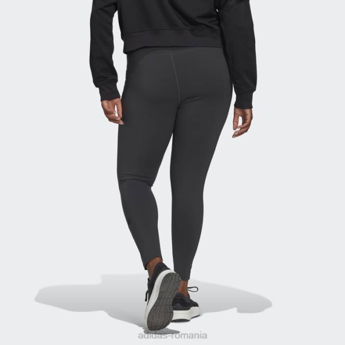 Adidas colanti din carbon (plus marime) femei carbon 2JBN10552